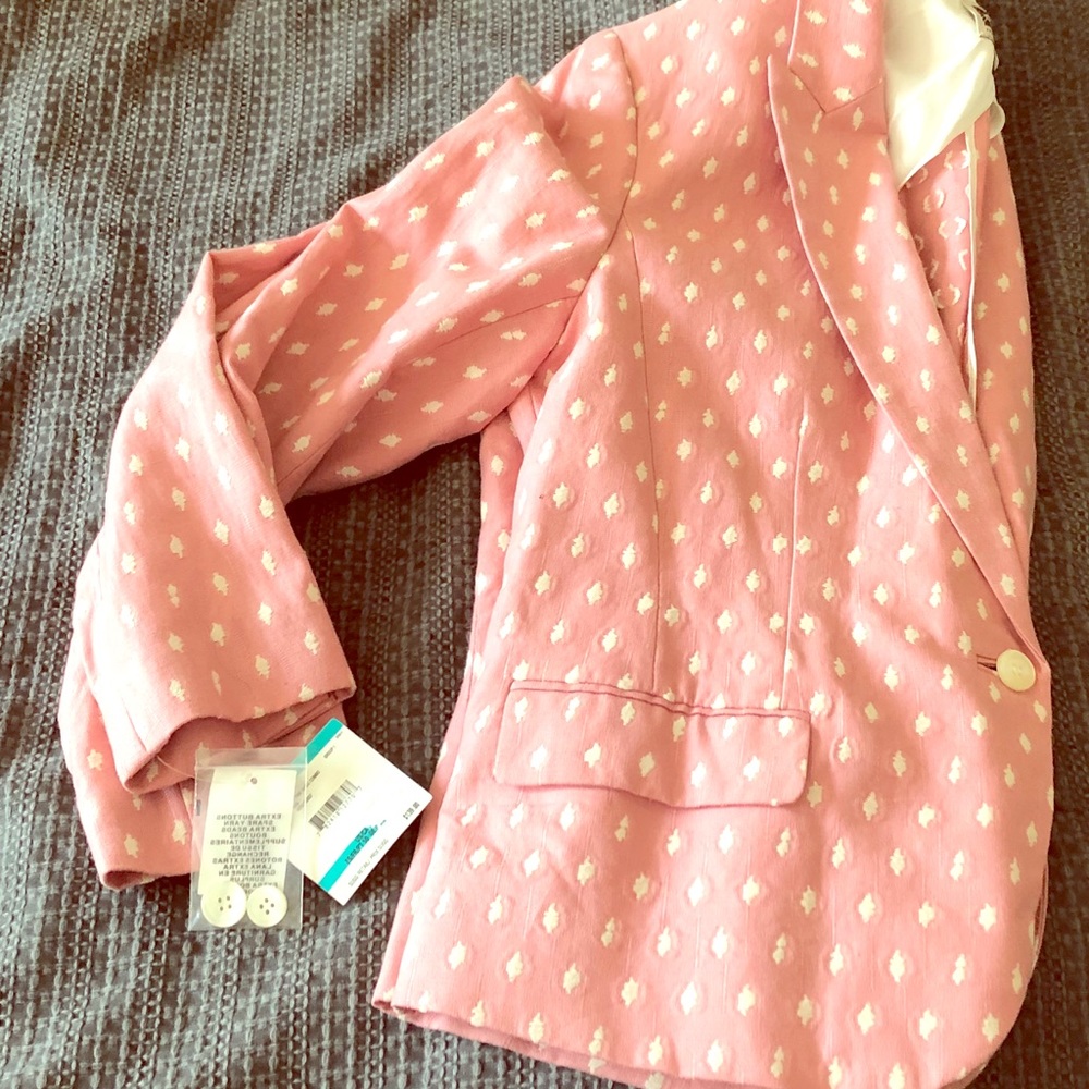 Ann Klein Pink Blazer